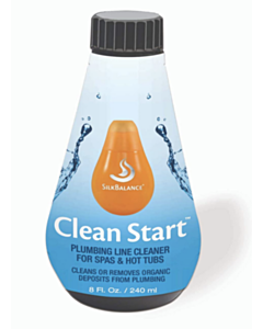 SilkBalance Clean Start Hot Tub Cleaner, 8 oz. - Hot Tub Spa Supplies